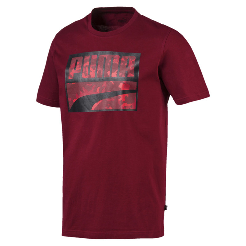 BAJU SNEAKERS PUMA Rebel Camo Filled Tee